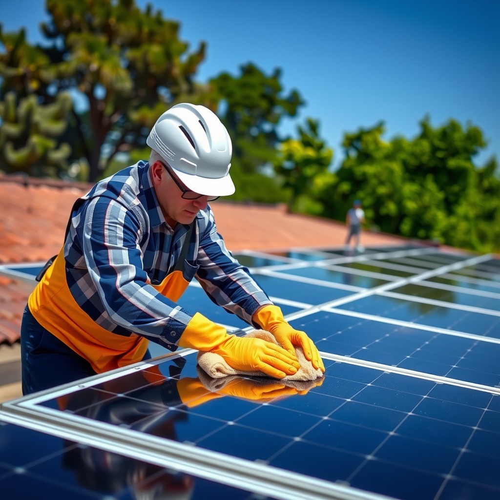 Kako očistiti solarne panele za bolju učinkovitost